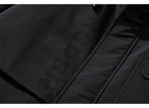 半身缘男装  冬季加厚上衣保暖工装连帽防风羽绒服244312P01712011 商品图5