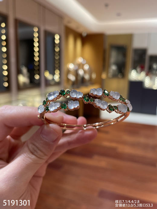 5191301，葫芦手镯。具体价格微信咨询 商品图0