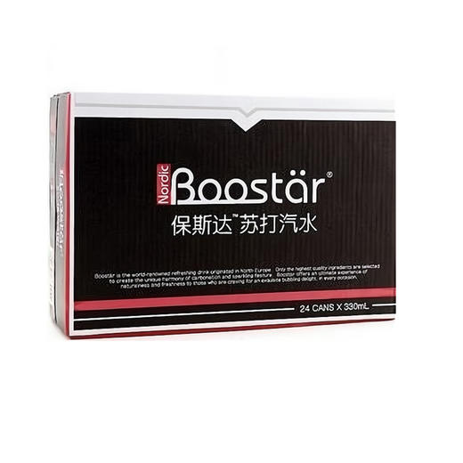 保斯达苏打汽水 330ml*24罐 商品图0