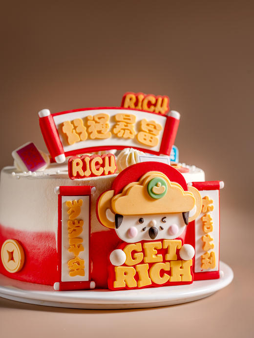 财神爷蛋糕 商品图1