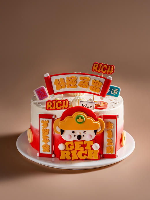 财神爷蛋糕 商品图3