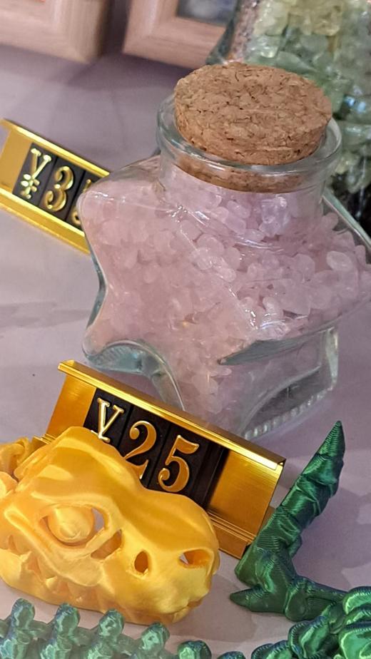 天然矿晶许愿瓶小 商品图0