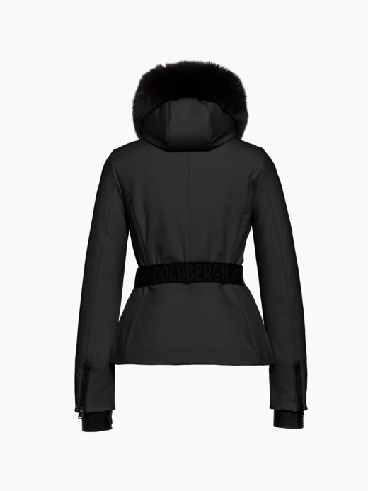 Goldbergh - Hida Faux Border - Black - 女装 - 滑雪夹克 - 黑色 商品图1