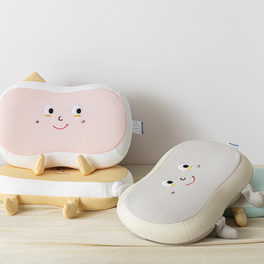 儿童专用枕芯 太空棉搞怪猫肚枕 商品图10