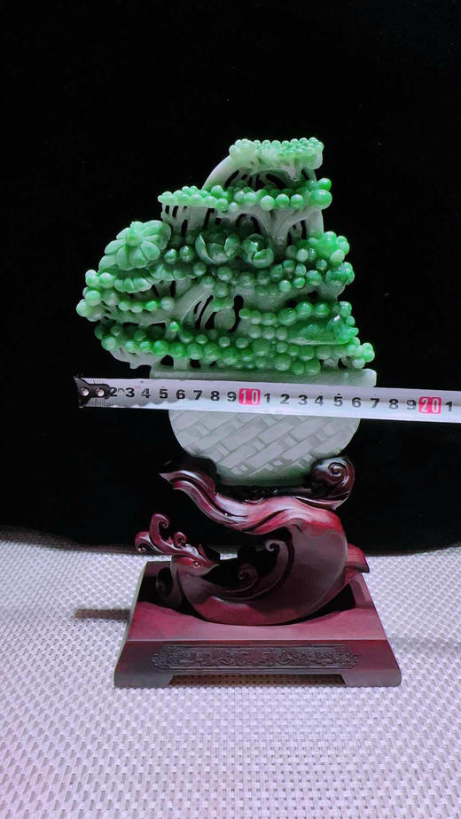 620819翡翠摆件【一览富贵】 商品图2