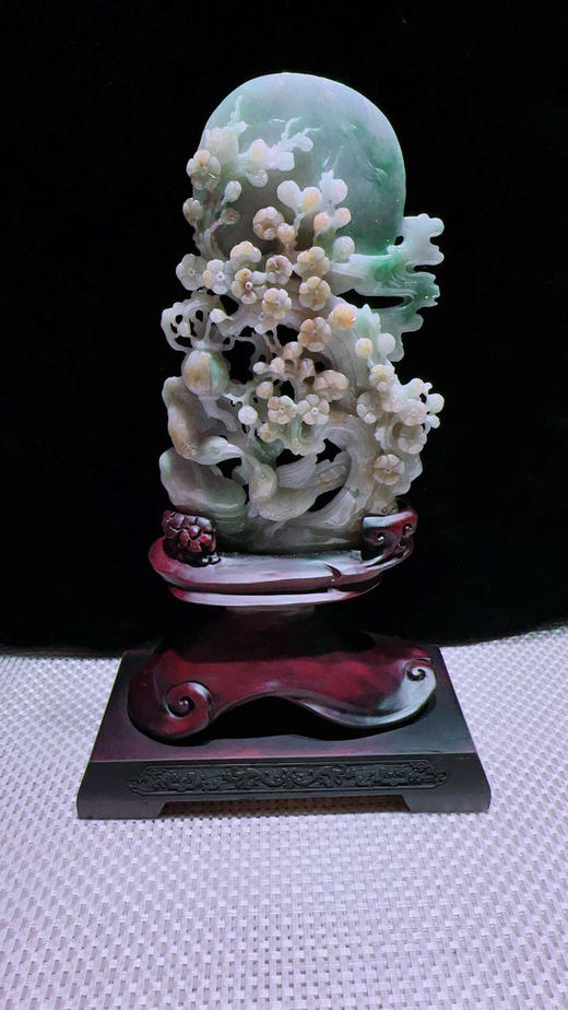 620820翡翠摆件【喜上眉梢】 商品图5