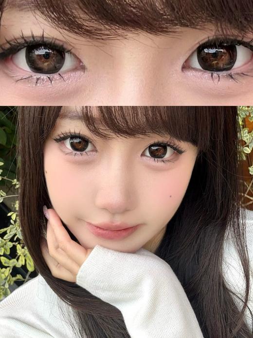 pfgirlcon 半年抛 水光大黑 直径14.5mm着色14.2mm 商品图0