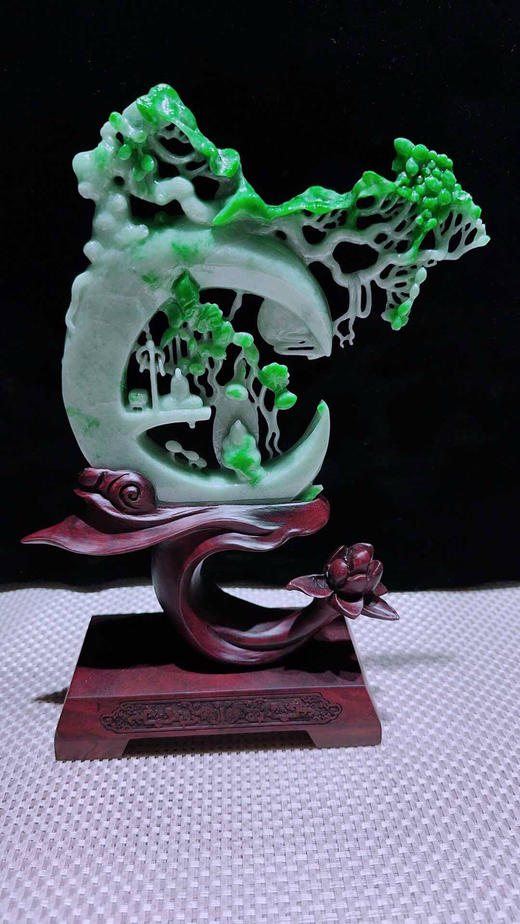 620815翡翠摆件【菩提发财树🌲】 商品图2