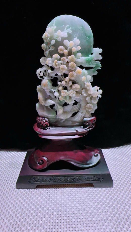 620820翡翠摆件【喜上眉梢】 商品图4