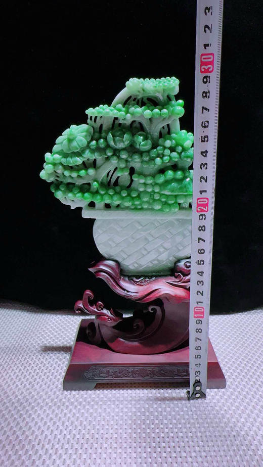 620819翡翠摆件【一览富贵】 商品图1