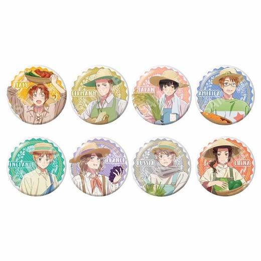 黑塔利亚 收货祭 吧唧 徽章 8包/盒 谷子 商品图0