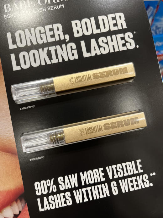 终于有折了！BABE 睫毛增长精华2只装 90%可在6周🈶肉眼可见的效果 商品图4