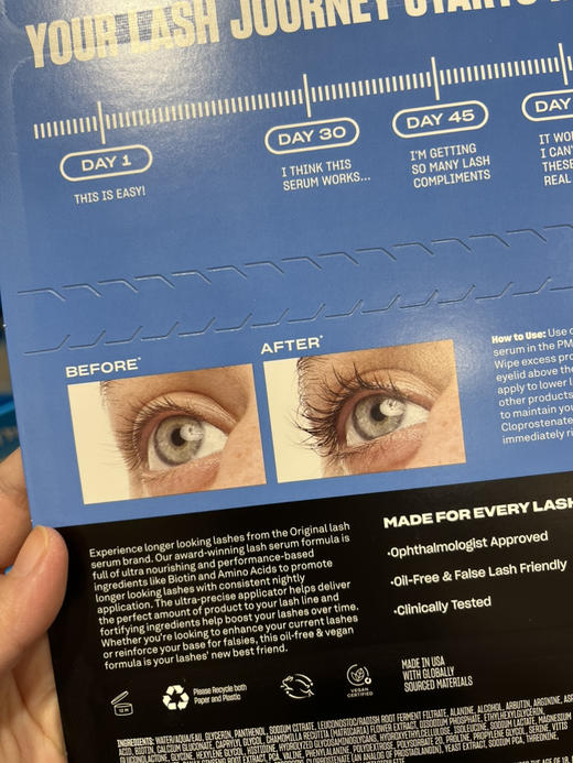 终于有折了！BABE 睫毛增长精华2只装 90%可在6周🈶肉眼可见的效果 商品图2