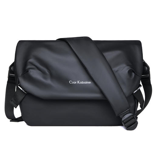 【轻便设计，时尚出行】机能斜挎包 男士休闲潮流单肩包 轻便工装邮差包 骑行背包 斜肩包男包-QQ 商品图5