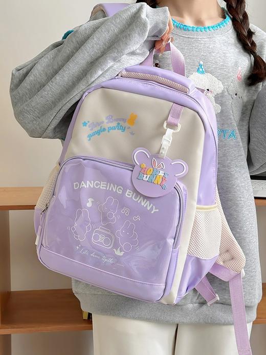 【小清新背包，轻盈可爱，大容量设计，方便出行】甜美小清新背包女 学院风大容量 小学生书包 时尚韩版ins休闲背包-QQ 商品图0