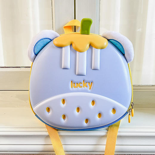 【超轻出行，立体书包】水果山竹卡通蛋壳儿童双肩包 幼儿园书包 男女童百搭户外可爱背包-QQ 商品图7