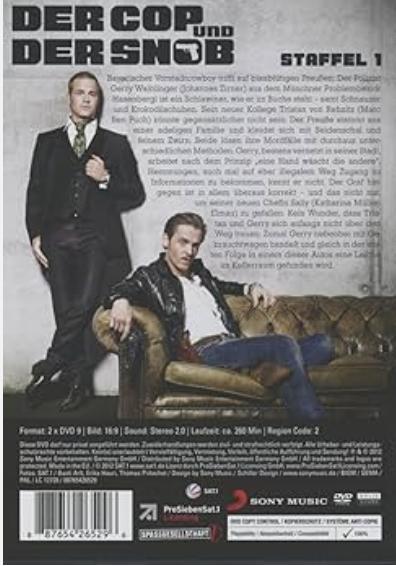 【剧集】《Der Cop und der Snob》德语版 商品图0