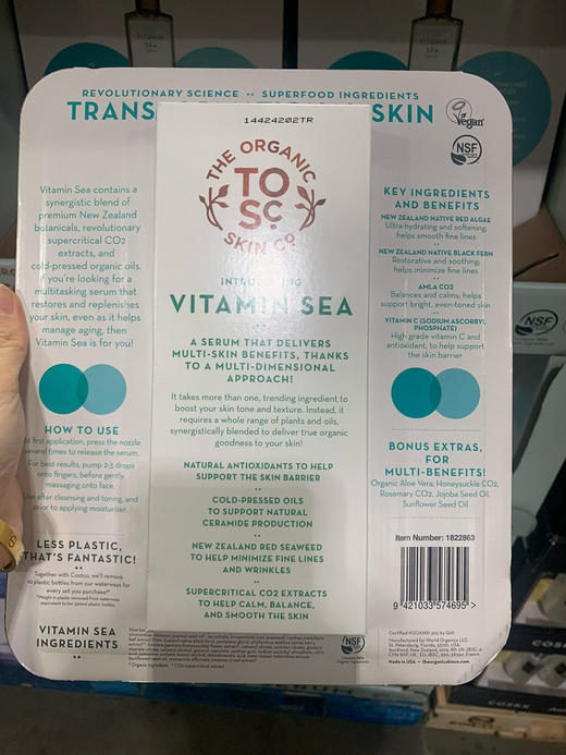 官网一瓶就这么贵，折扣抓住机会啊‼️The Organic Skin Co.维生素C➕海藻焕肤面部精华30ml*2瓶装260元/2瓶装🉐 商品图1