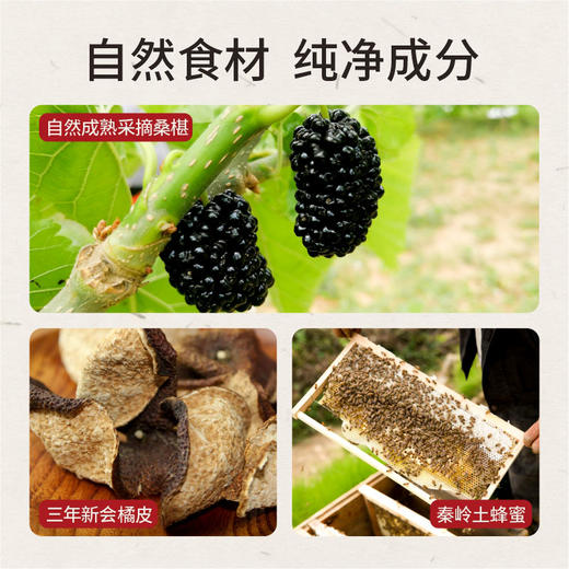 【春日唤醒】橘皮桑椹膏139G/瓶｜14h柴火铜锅熬 商品图2