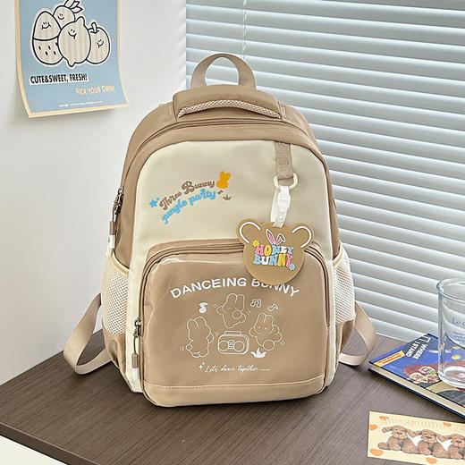 【小清新背包，轻盈可爱，大容量设计，方便出行】甜美小清新背包女 学院风大容量 小学生书包 时尚韩版ins休闲背包-QQ 商品图7