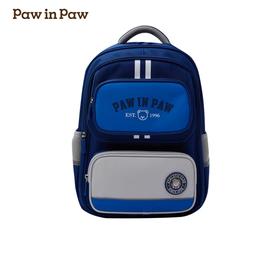 开学装备【Paw in paw】B8F卡通小熊童装2024年秋冬新款男女童撞色书包双肩包