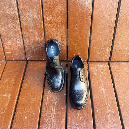 内联升男式牛皮休闲鞋4824C 商品图1