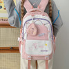 【开学季❗️大容量百搭双肩包】韩版时尚简约书包，男女学生书包，休闲旅行双背包，潮流新款人气情侣包包开学季常备L 商品缩略图1