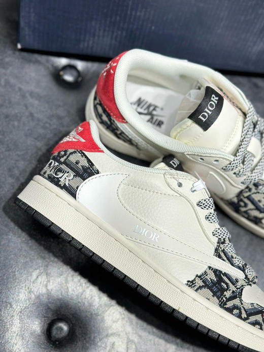 春季特惠💰430 Travis Scott x Air Jordan 1 Low 防滑 低帮 倒钩定制联名 商品图6