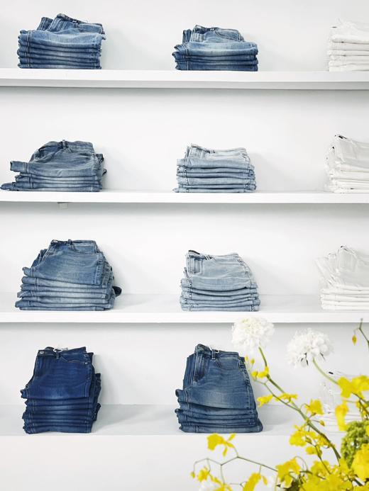 【腿精必备四面弹莱赛尔法棍牛仔裤】蹲起超舒适~面料添加了莱赛尔天丝超柔软~完美复刻心目中不贴腿又能瘦腿的神裤 全身高士线十YKK拉链十新疆棉“莱赛尔!重工重料! 商品图5