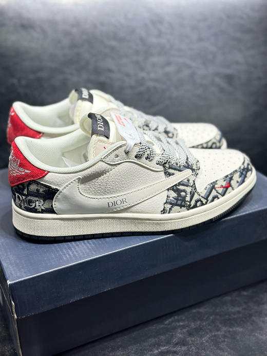春季特惠💰430 Travis Scott x Air Jordan 1 Low 防滑 低帮 倒钩定制联名 商品图1