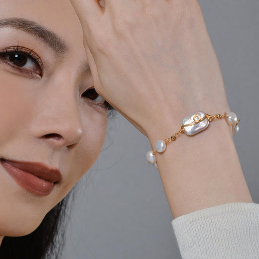 Manreya玛芮雅“拾光涟漪”淡水珍珠手链 商品图2