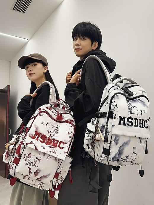 【下单送挂件❗️日系新款双肩包】原宿ulzzang高中大学生背包，ins风森系，日系等多种潮流需求，适合初中生和双肩包爱好者。初中生双肩包开学季常备L 商品图0