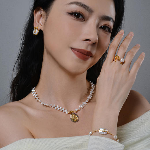 Manreya玛芮雅“拾光涟漪”淡水珍珠手链 商品图4