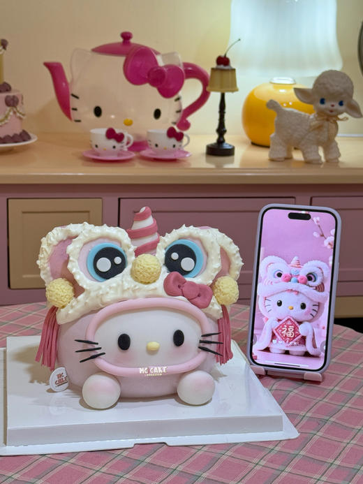 新年醒狮KT猫 商品图1