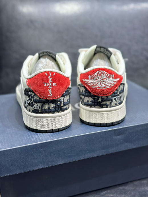春季特惠💰430 Travis Scott x Air Jordan 1 Low 防滑 低帮 倒钩定制联名 商品图2
