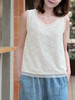 TYNVIE 蕾丝荷叶边背心-白色 商品缩略图2