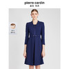 皮尔卡丹女装连衣裙春秋假两件通勤职业羊毛A字裙P2318E2845L2 商品缩略图0