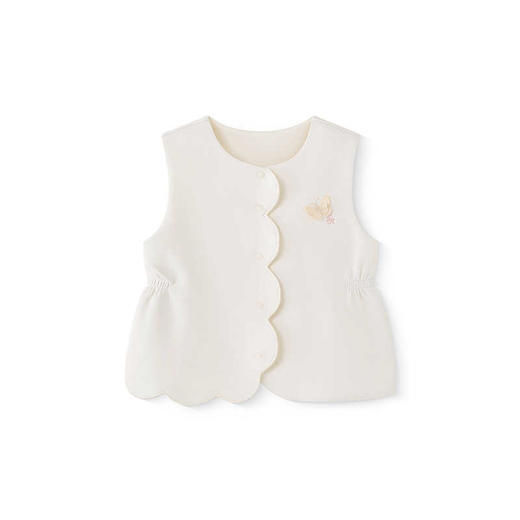 英氏儿童马甲春莫代尔女童马夹外套百搭休闲2025新款YRWHJ1R036A 商品图4