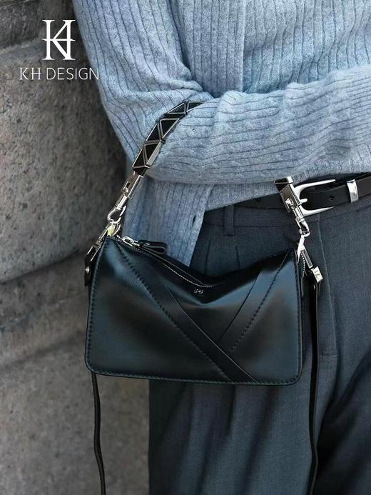 明治真皮手提包斜跨轻奢 商品图2