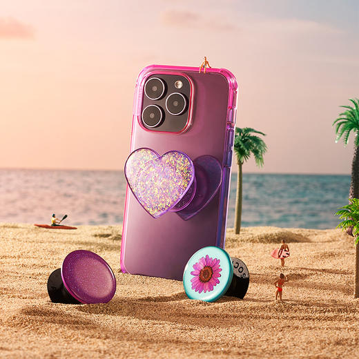 【POPGRIP泡泡骚】Popout异形系列 晚霞之心 商品图1