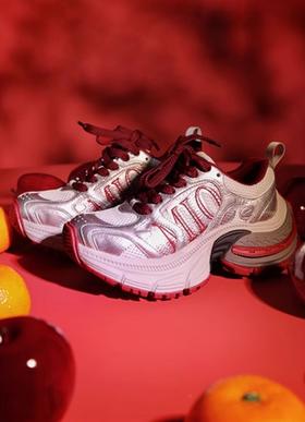 MIO米奥2025春新款运动鞋女厚底增高鞋潮流酷感百搭时尚休闲鞋