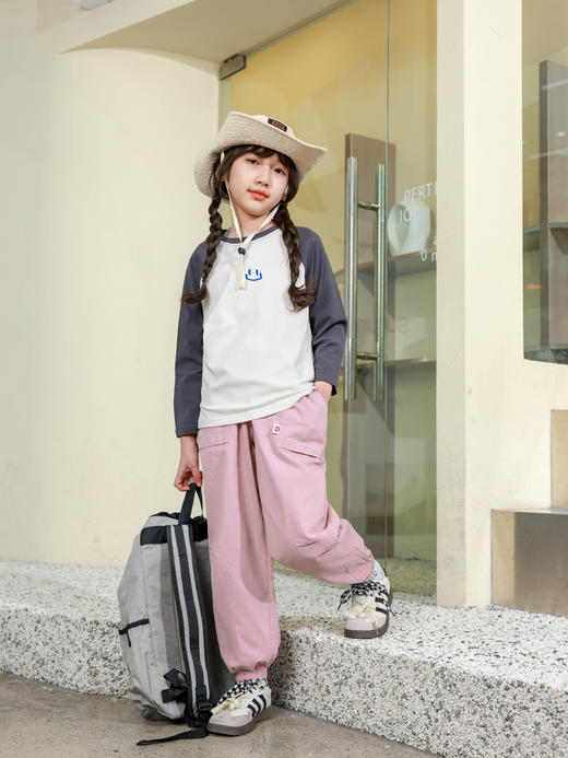 ³ 【儿童插肩袖云朵衫】长袖T恤 吸汗透气 可单穿可内搭 110-170码 XN03-CRMM-FH 商品图0