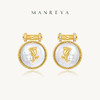 Manreya玛芮雅“冬日玫瑰"巴洛克珍珠耳饰 商品缩略图0