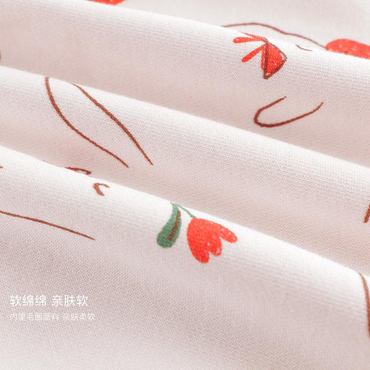 马克珍妮女童兔子满印娃娃领连衣裙儿童裙子宝宝秋装新款241186 商品图2