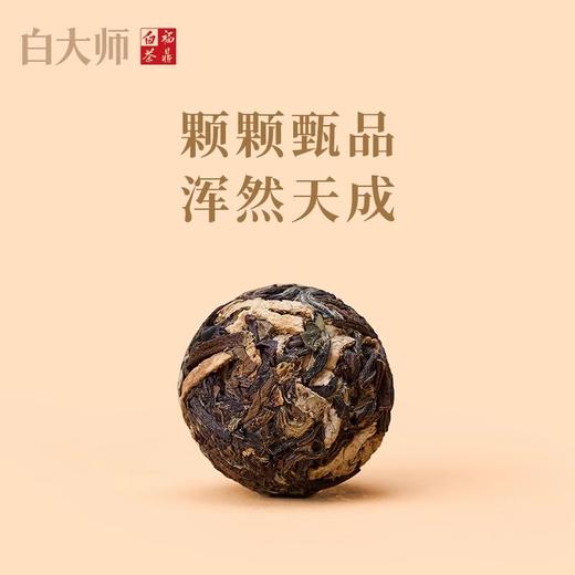 白大师正宗福鼎高山白茶大师罐2019年陈皮白茶龙珠205g 商品图4