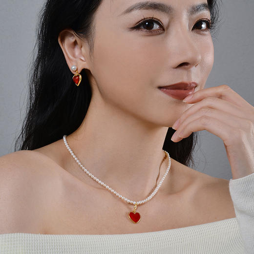 Manreya玛芮雅“幸福心遇”淡水珍珠项链 商品图3