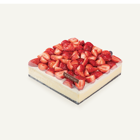 草莓雪域牛乳芝士