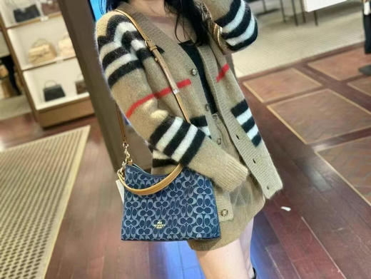 美国现货¥2200直邮！COACH 香布雷Laurel 31流浪包，限量版加送🍒小吊坠‼️25年新品！！ 商品图8