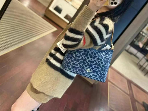 美国现货¥2200直邮！COACH 香布雷Laurel 31流浪包，限量版加送🍒小吊坠‼️25年新品！！ 商品图6