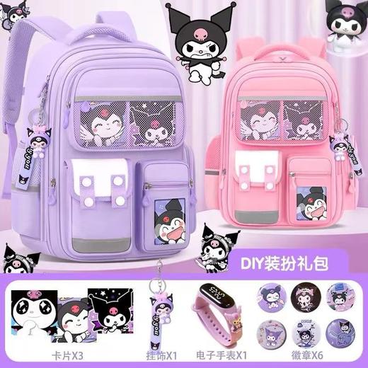 【减负护脊大容量❗️大容量儿童书包】书包卡通可爱幼儿园，男孩女生双肩包,透气舒适，加宽加厚肩带，新升级护脊减负，卡通造型设计可爱受孩子们喜爱，适合3岁以上幼儿园男孩女生儿童书包，开学季常备L 商品图2